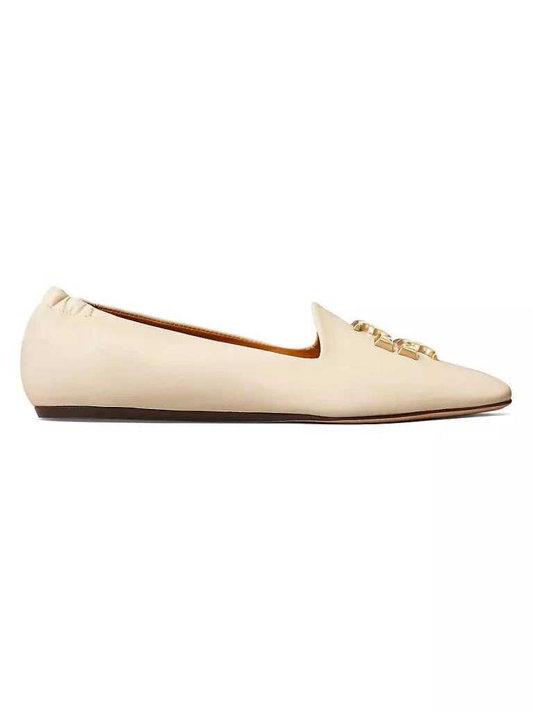 商品Tory Burch|Eleanor Logo Leather Loafers,价格¥841,第1张图片