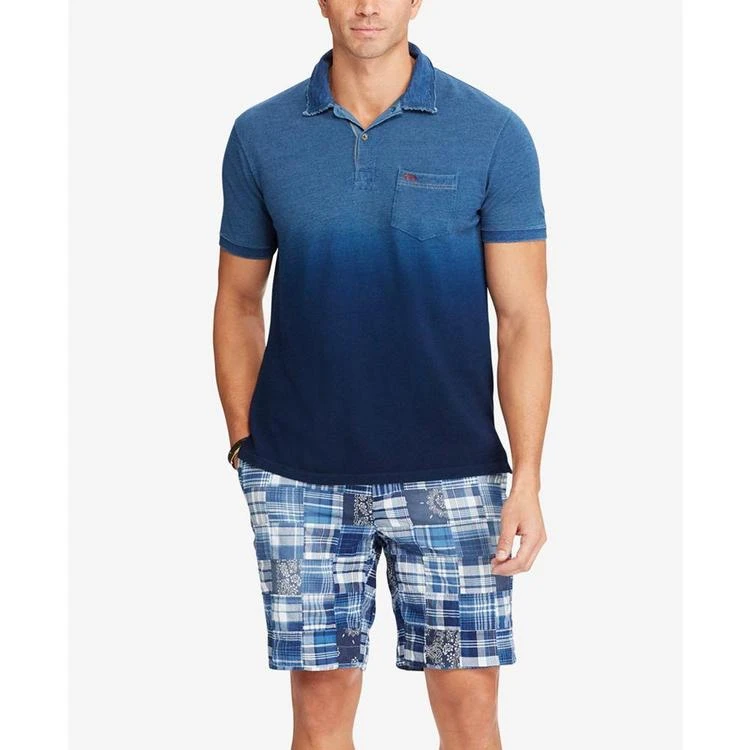 商品Ralph Lauren|Men's Big & Tall Classic-Fit Ombre Mesh Polo Shirt,价格¥902,第1张图片