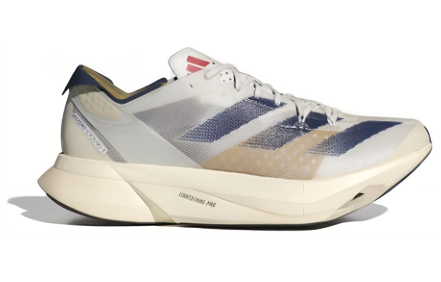 商品[国内直发] Adidas|adidas Adizero Adios Pro 3 舒适百搭减震防滑 低帮 碳板 马拉松长跑跑步鞋 男女同款 白蓝,价格¥1733,第3张图片详细描述