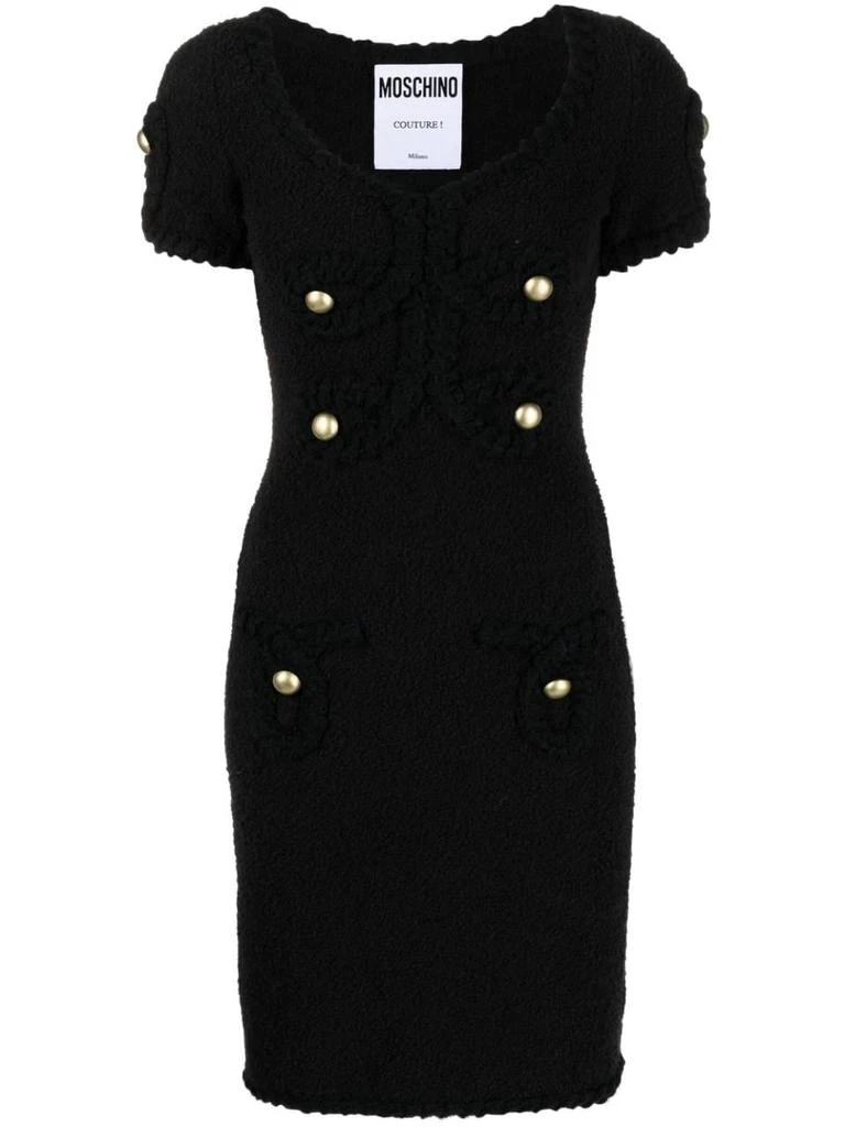 商品Moschino|Moschino Womens Black Dress,价格¥7160,第1张图片