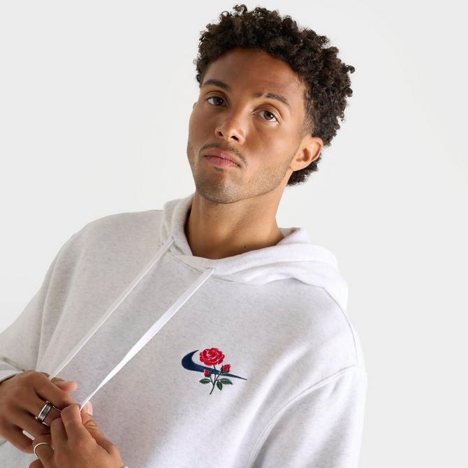 nike club hoodie rose