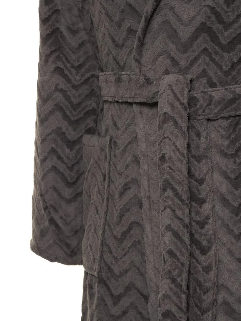 商品MISSONI HOME COLLECTION|Rex Hooded Cotton Bathrobe,价格¥3541,第1张图片详细描述