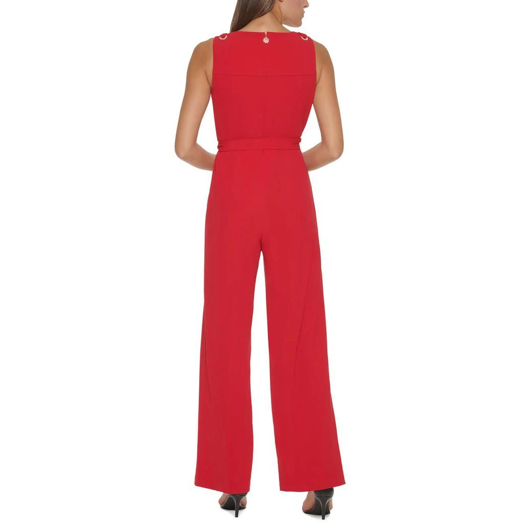 商品Tommy Hilfiger|Tommy Hilfiger Womens Sleeveless Pleated Jumpsuit,价格¥460,第3张图片详细描述