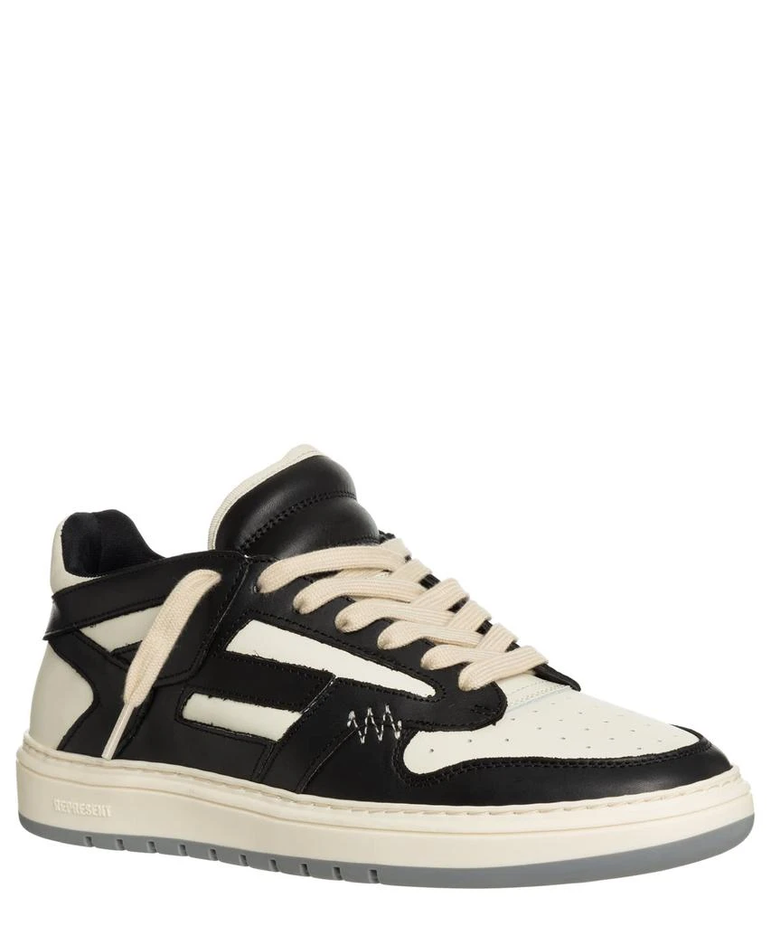 商品Represent|REPRESENT Reptor Low Leather Sneakers,价格¥1492,第3张图片详细描述