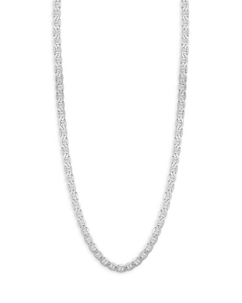商品Milanesi And Co|Sterling Silver 7mm Mariner Link Chain Necklace,价格¥2392,第1张图片详细描述