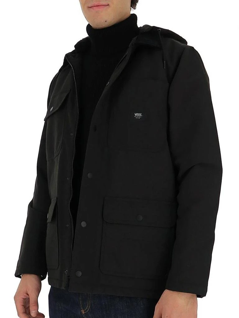 商品Vans|Vans Hooded Flap Pocket Jacket,价格¥1075,第3张图片详细描述