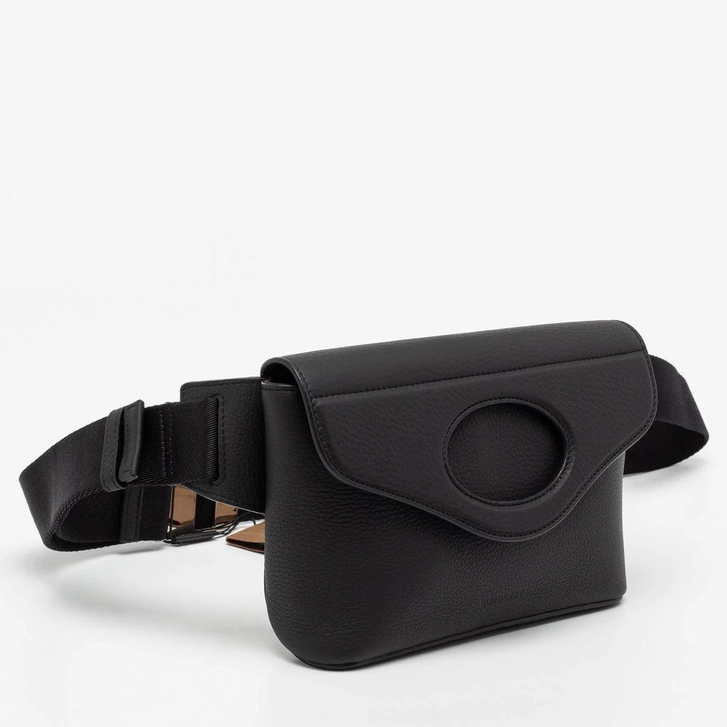 商品Burberry|Burberry Black Leather Pocket  Belt Bag,价格¥4812,第3张图片详细描述