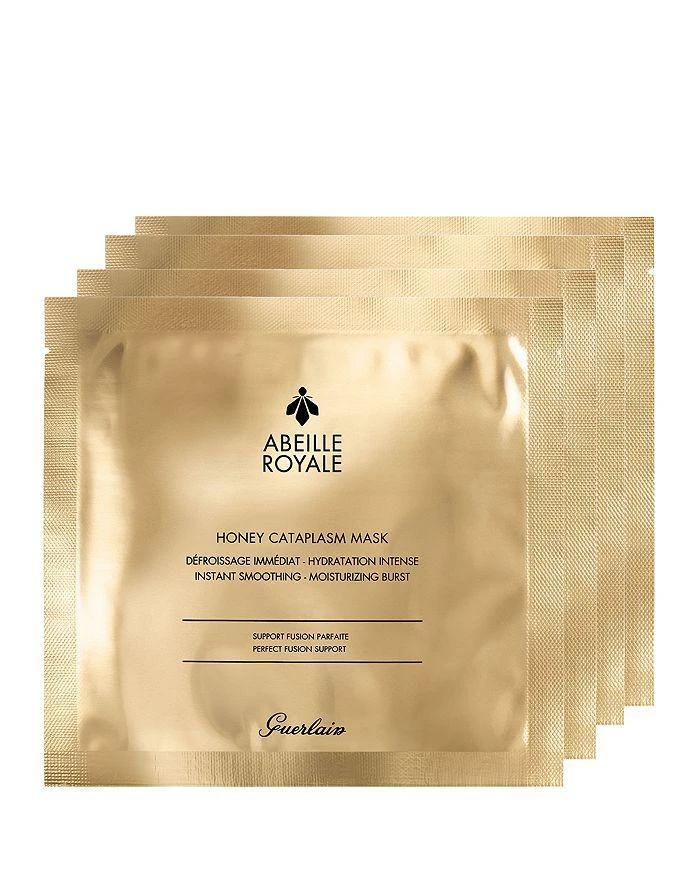 商品Guerlain|Abeille Royale Honey Cataplasm Masks, Set of 4,价格¥979,第1张图片