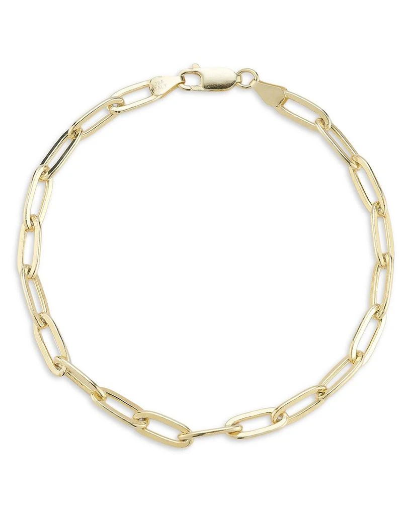商品Milanesi And Co|Men's 18K Gold Vermeil Paperclip Chain Bracelet,价格¥1005,第1张图片