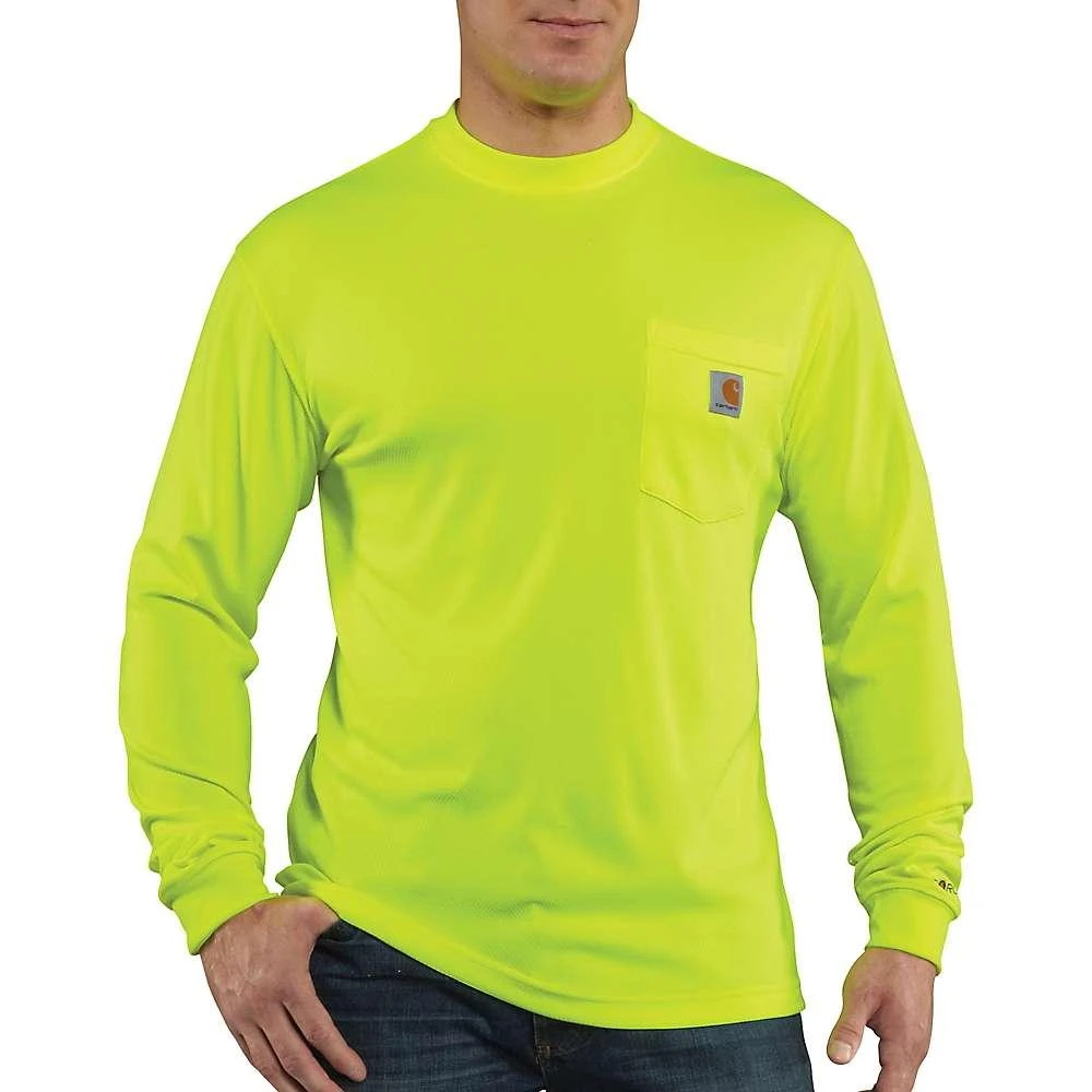 商品Carhartt|Carhartt Men's High-Visibility Force Color Enhanced LS T-Shirt,价格¥248,第2张图片详细描述