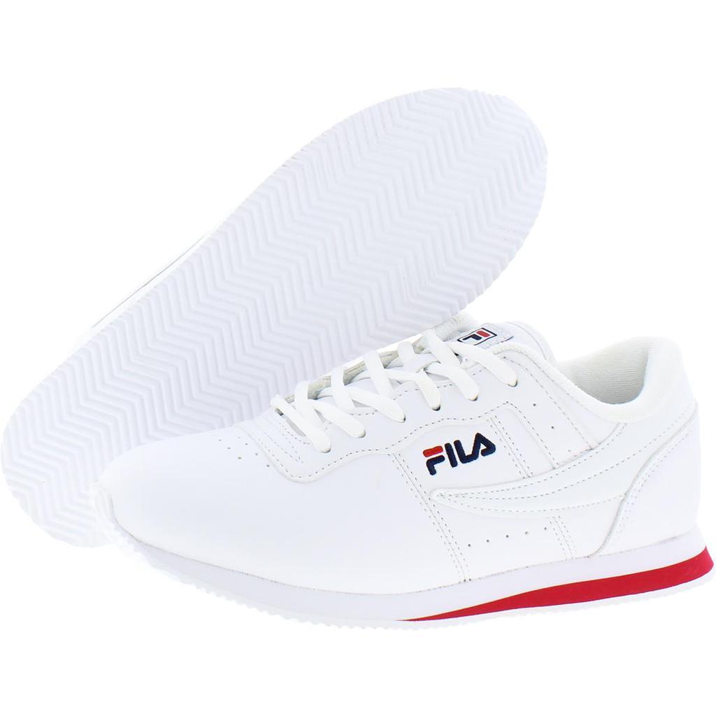 商品Fila|Fila Womens Machu Faux Leather Fitness Casual Sneakers,价格¥299,第6张图片详细描述