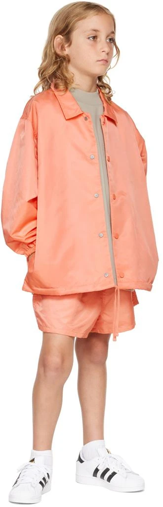 商品Essentials|Kids Pink '1977' Coaches Jacket,价格¥517,第4张图片详细描述