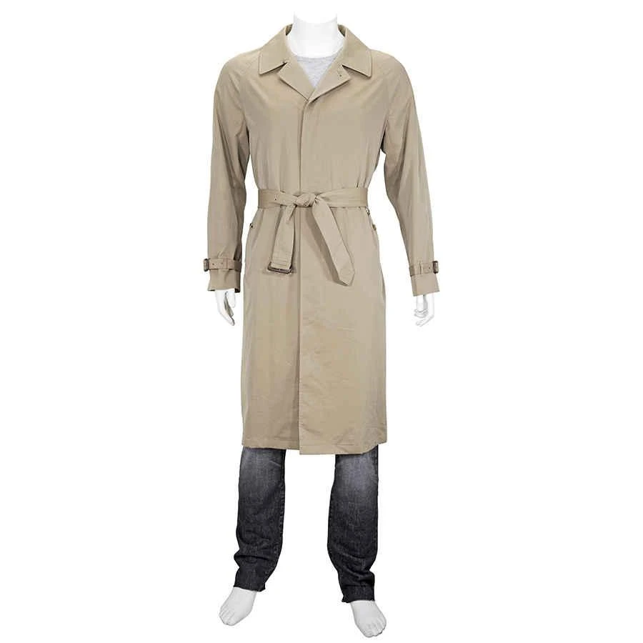 商品Burberry|Mens Rainwear Camel Gabardine Car Coat,价格¥13436,第1张图片