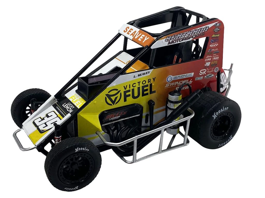 商品ACME|Midget Sprint Car #39 Logan Seavey "Victory Fuel" Swindell Speedlabs Champion "Chili Bowl" (2024) 1/18 Diecast Model Car by ACME,价格¥1370,第1张图片