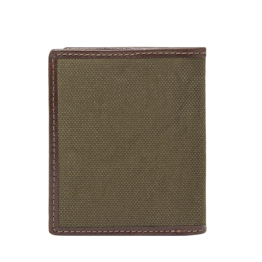 Fossil Men's Mykel Cotton Front Pocket Wallet-Bifold商品第3张图片规格展示