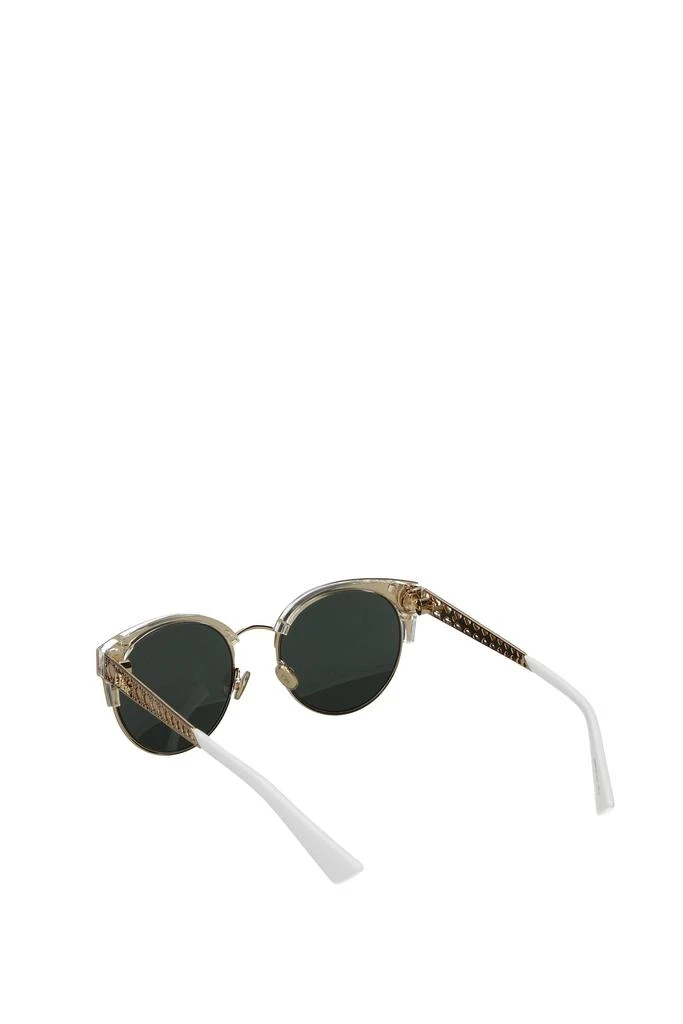 商品Dior|Sunglasses Metal Gold White,价格¥1275,第2张图片详细描述