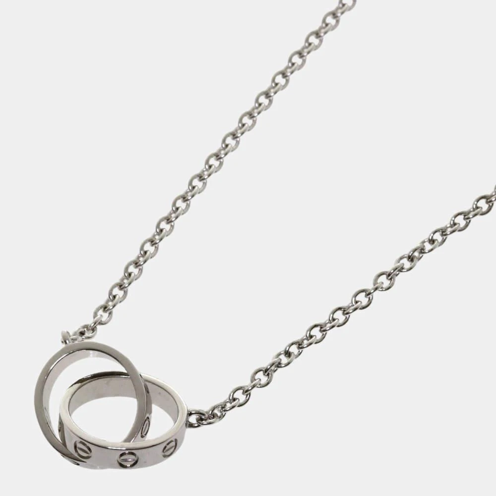 商品[二手商品] Cartier|Cartier Love 18K White Gold Necklace,价格¥13487,第1张图片