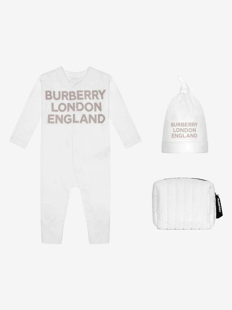 商品Burberry|Baby Unisex Romper Set,价格¥957,第1张图片