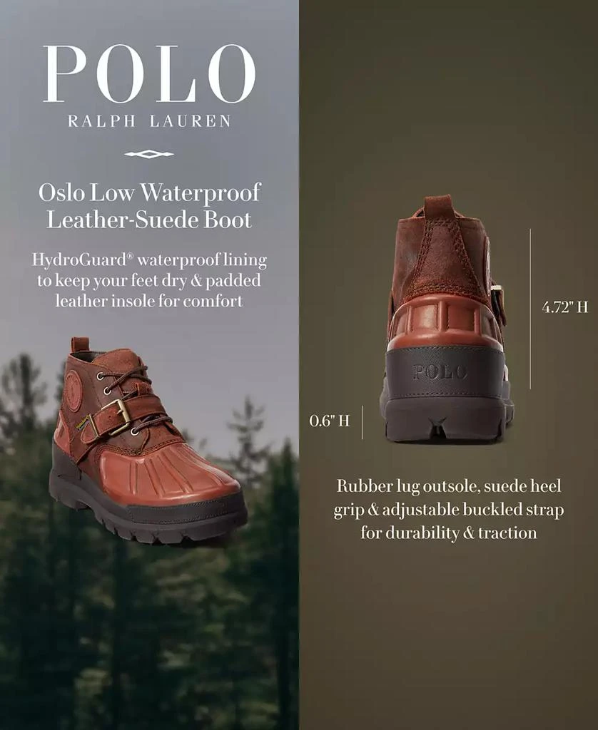 Men's Oslo Low Waterproof Leather & Suede Boot 商品