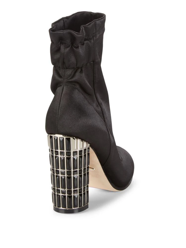 商品Badgley Mischka|Khloe Embellished Booties,价格¥552,第2张图片详细描述