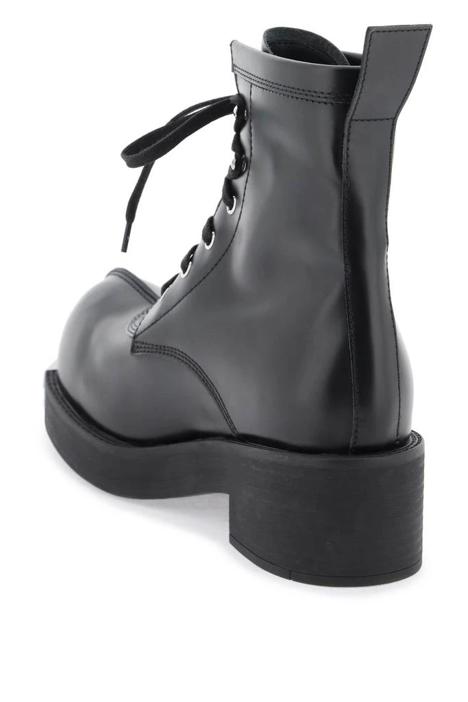 商品MM6|Leather Lace Up Ankle Boots,价格¥4549,第3张图片详细描述