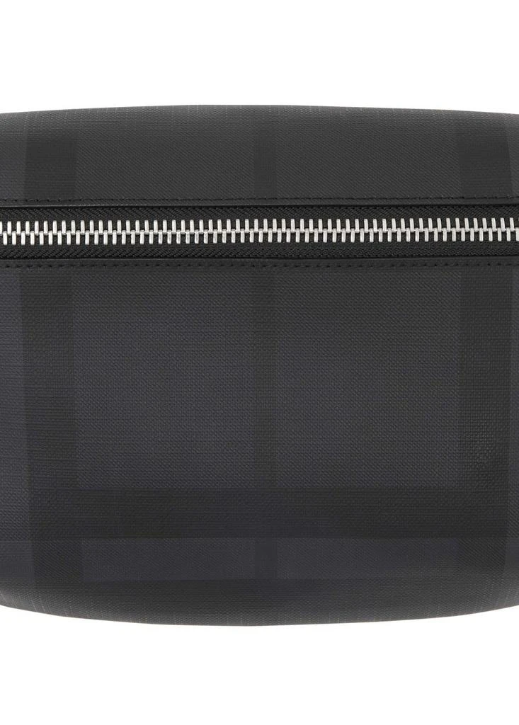 商品Burberry|Medium london check and leather bum bag,价格¥6216,第2张图片详细描述