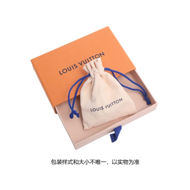 商品[国内直发] Louis Vuitton|复古老花 黄铜 手镯 男女同款 棕色,价格¥2993,第2张图片详细描述