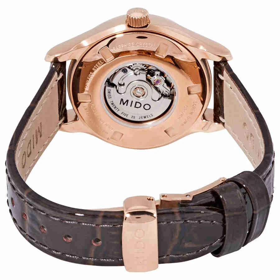 商品MIDO|Mido Belluna Automatic Bronze Dial Ladies Watch M0012303629112,价格¥2680,第3张图片详细描述