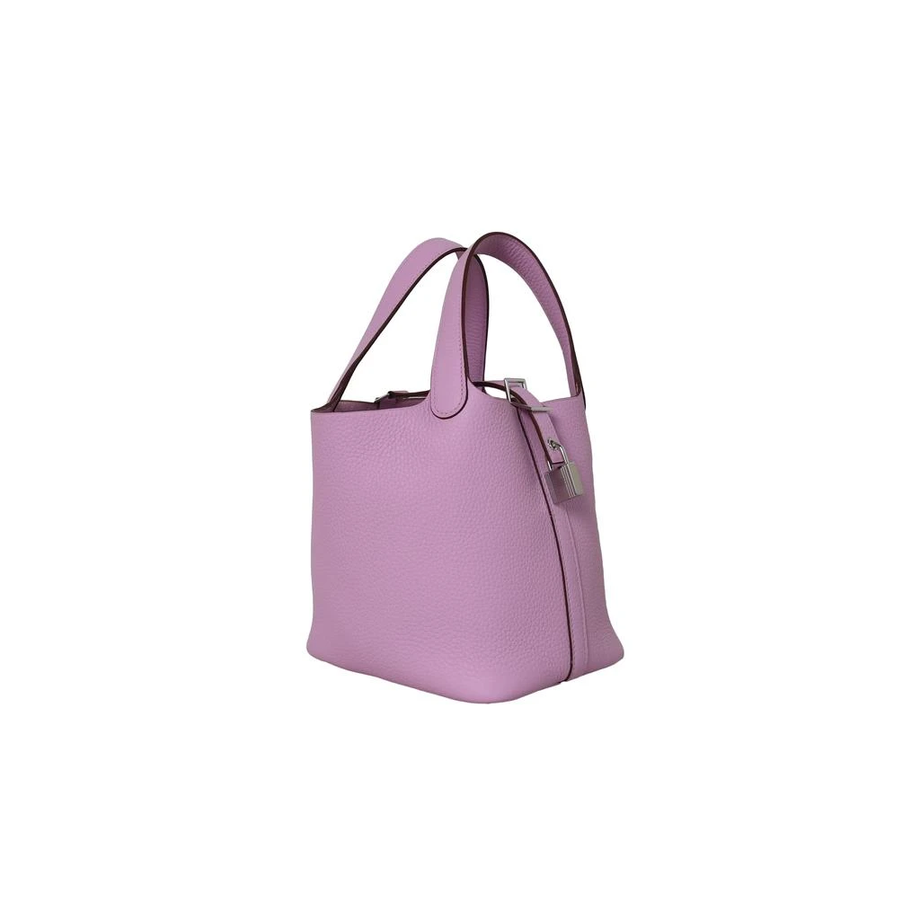 商品Hermes|Hermes Picotin 18 Lock Bag Palladium Hardware Mauve Sylvestre,价格¥36384,第2张图片详细描述