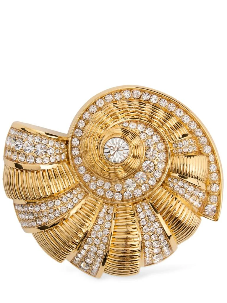 商品Balmain|Snail Brooch W/ Crystals,价格¥4060,第1张图片