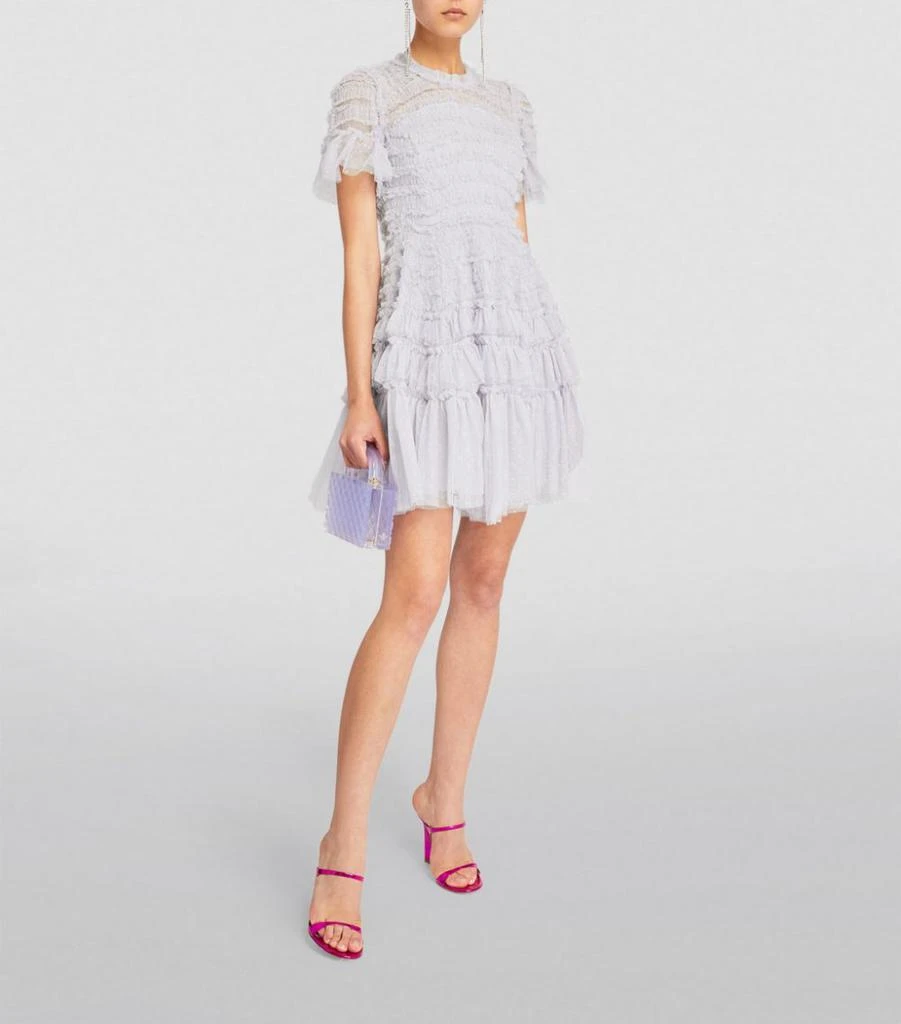 商品Needle & Thread|Valentine Ruffle Micro Mini Dress,价格¥2540,第2张图片详细描述