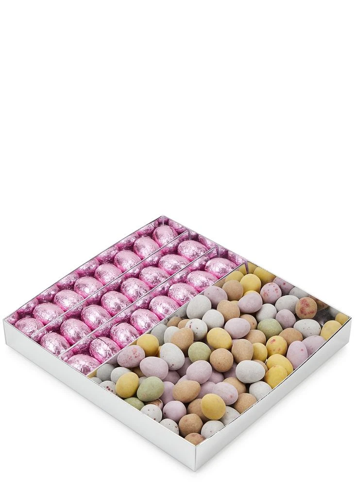 商品Harvey Nichols|Party Eggs Milk Chocolate Speckled & Foiled Praline Eggs Gift Box 440g,价格¥45,第3张图片详细描述