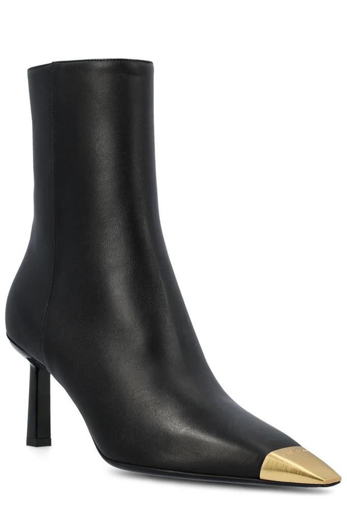 商品Salvatore Ferragamo|Salvatore Ferragamo Pointed-Toe Side-Zip Boots,价格¥7362,第2张图片详细描述