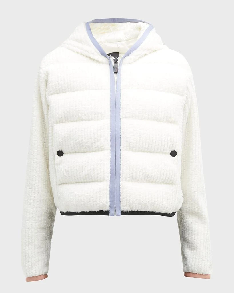 商品Moncler|Zip-Up Velvet Cardigan,价格¥6641,第3张图片详细描述