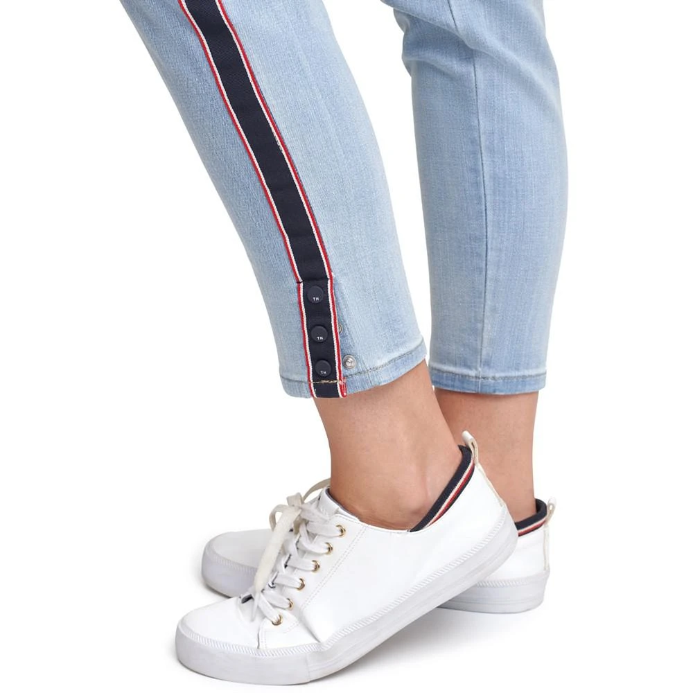 商品Tommy Hilfiger|Tribeca TH Flex Side-Stripe Skinny Jeans,价格¥174,第5张图片详细描述