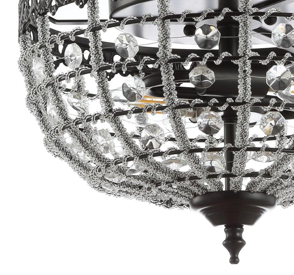 商品JONATHAN Y|Anita 12.25" Low-Ceiling Metal/Acrylic LED Flush Mount,价格¥1016,第5张图片详细描述