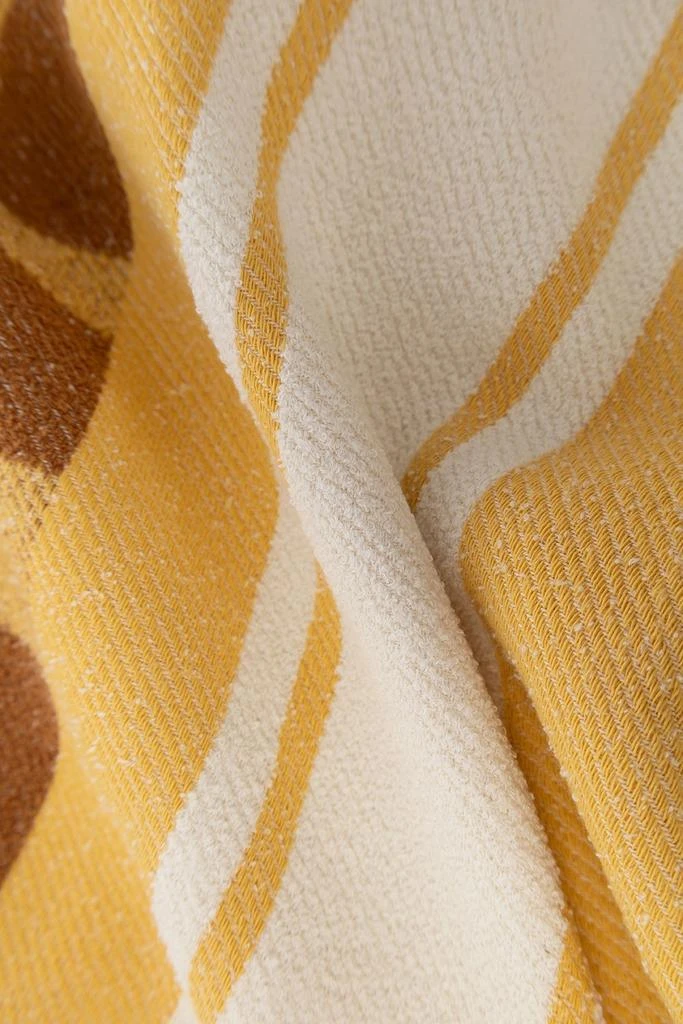 商品Fendi|Fendi Monogrammed Stripe-Patterned Scarf,价格¥1826,第3张图片详细描述