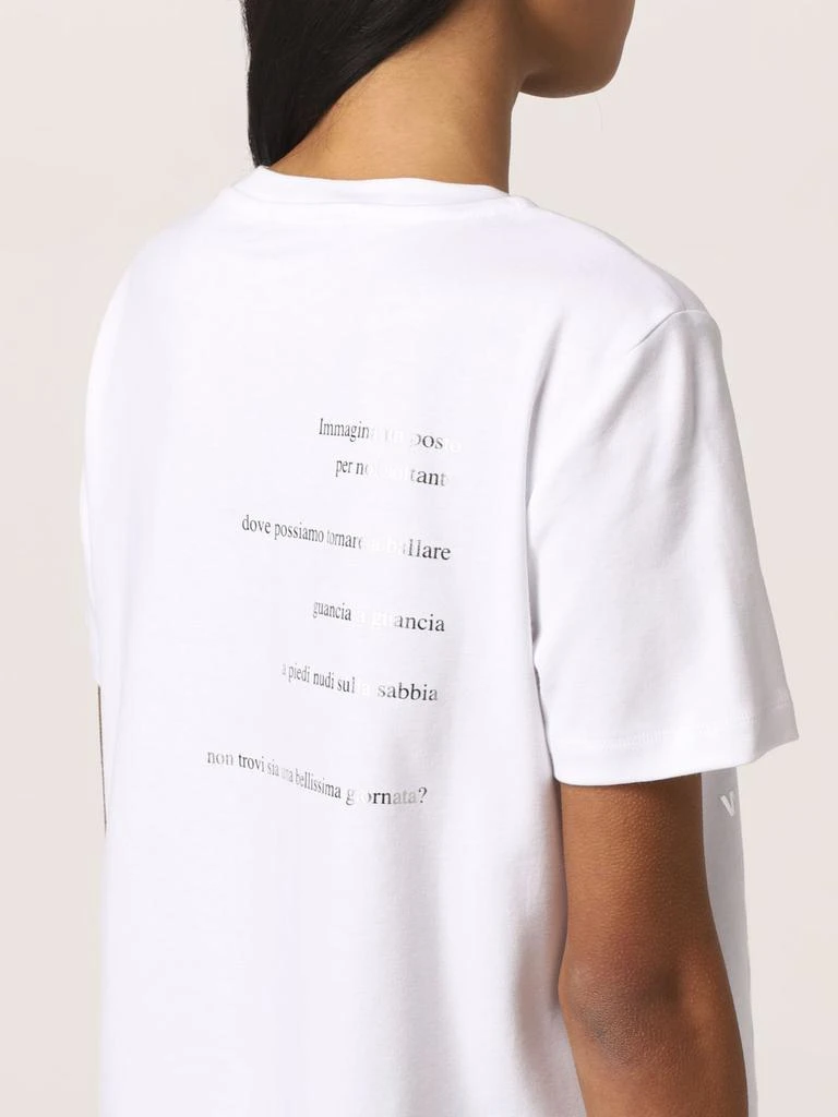 商品Max Mara|S Max Mara t-shirt in cotton with print,价格¥610,第5张图片详细描述