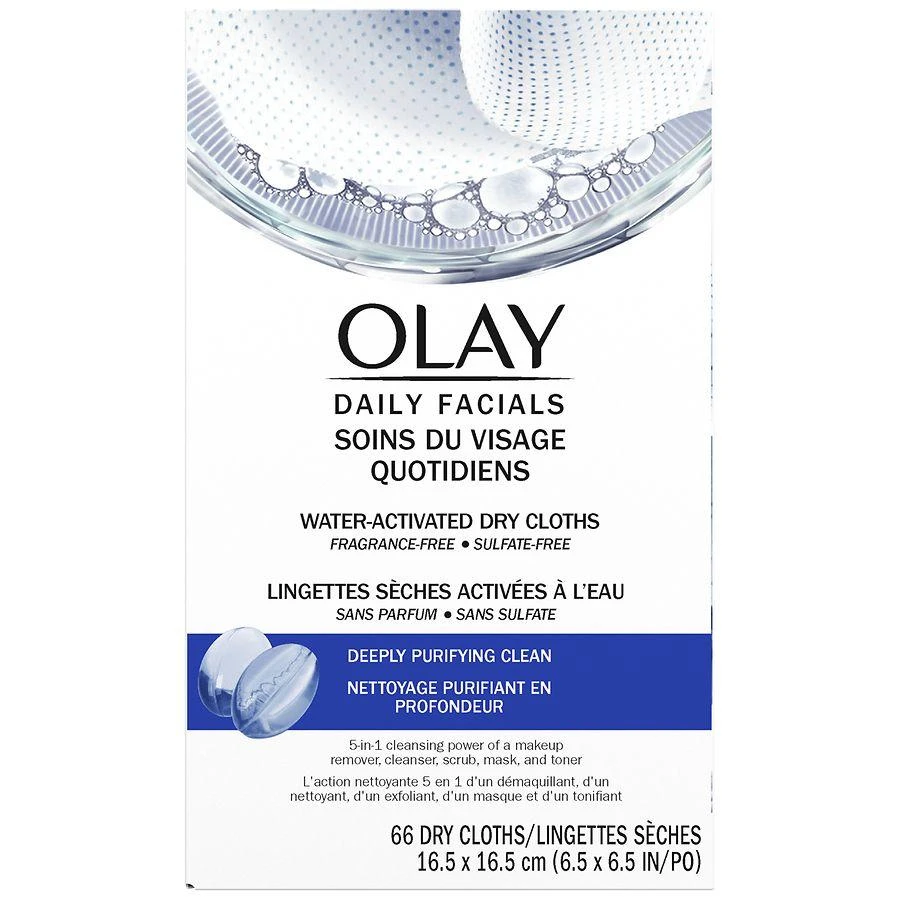 商品Olay|Deeply Purifying Clean Cleansing Cloths Fragrance Free,价格¥100,第3张图片详细描述