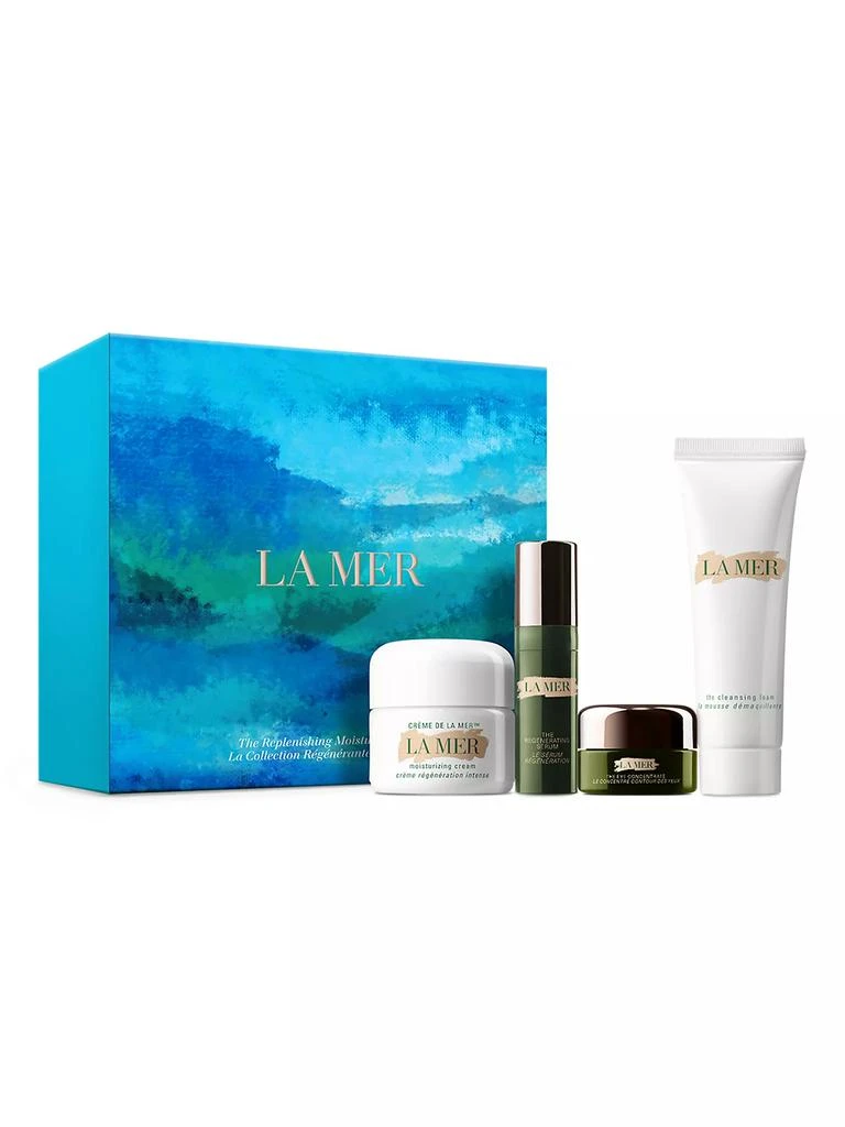 商品La Mer|The Replenishing 4-Piece Moisture Collection,价格¥1576,第1张图片