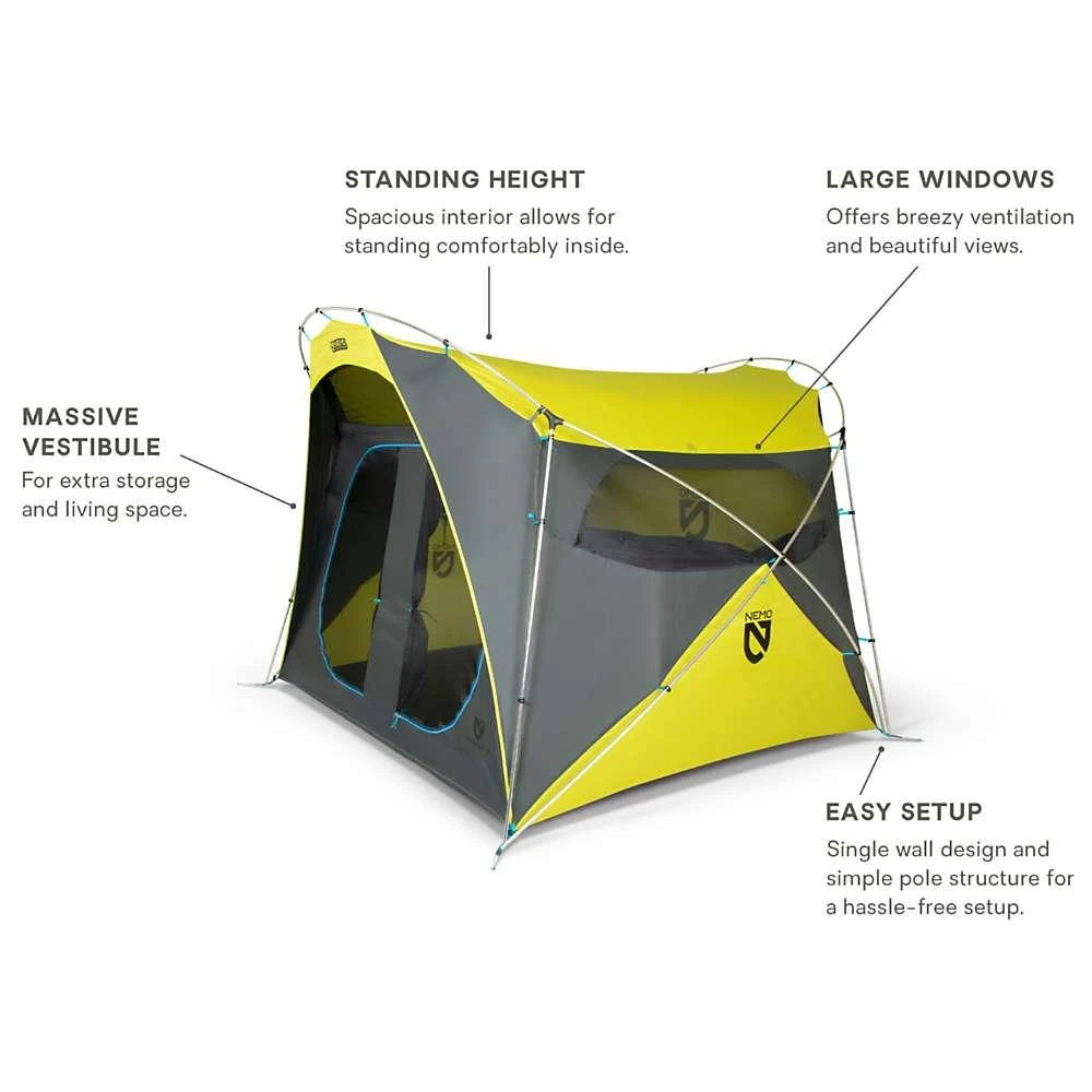 商品NEMO|NEMO Wagontop 4P Tent,价格¥3185,第4张图片详细描述