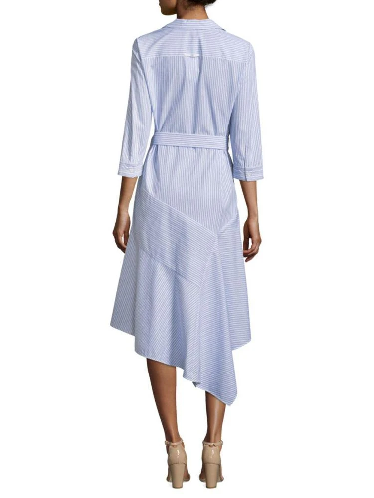 商品Lafayette 148 New York|Stripe Handkerchief Shirtdress,价格¥1500,第2张图片详细描述