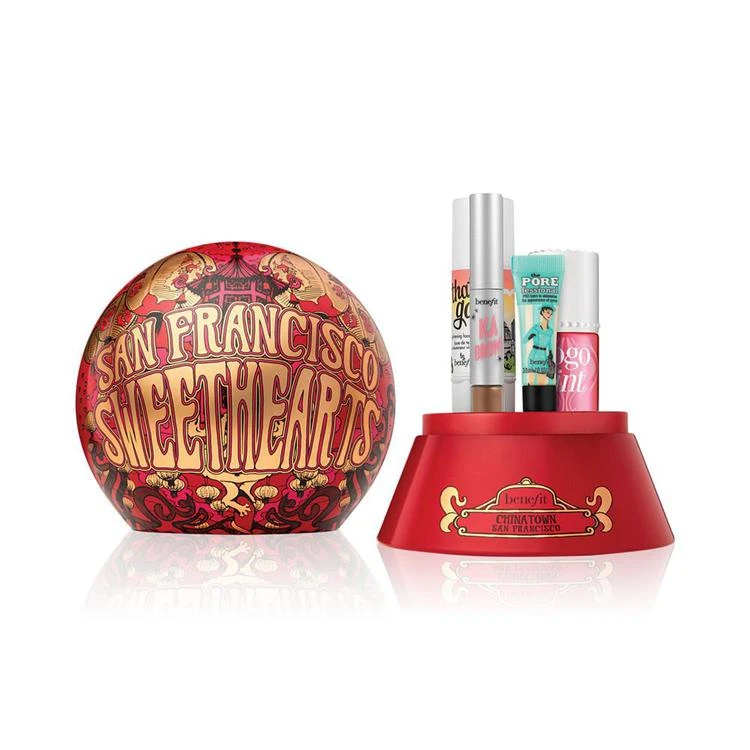 商品Benefit Cosmetics|旧金山爱人圣诞四件套装 - 2017圣诞限量,价格¥145,第1张图片