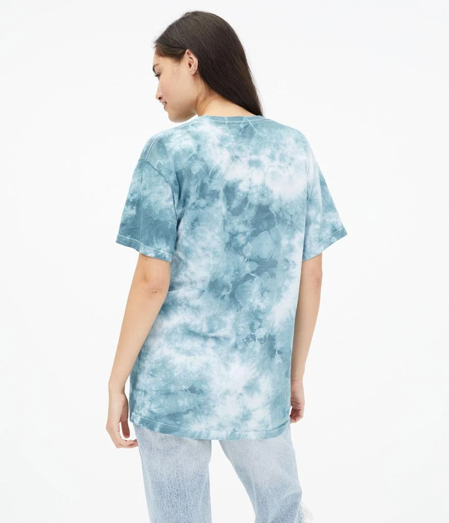 商品Aeropostale|Aeropostale Women's Death Row Records Tie-Dye Boyfriend Graphic Tee,价格¥79,第4张图片详细描述