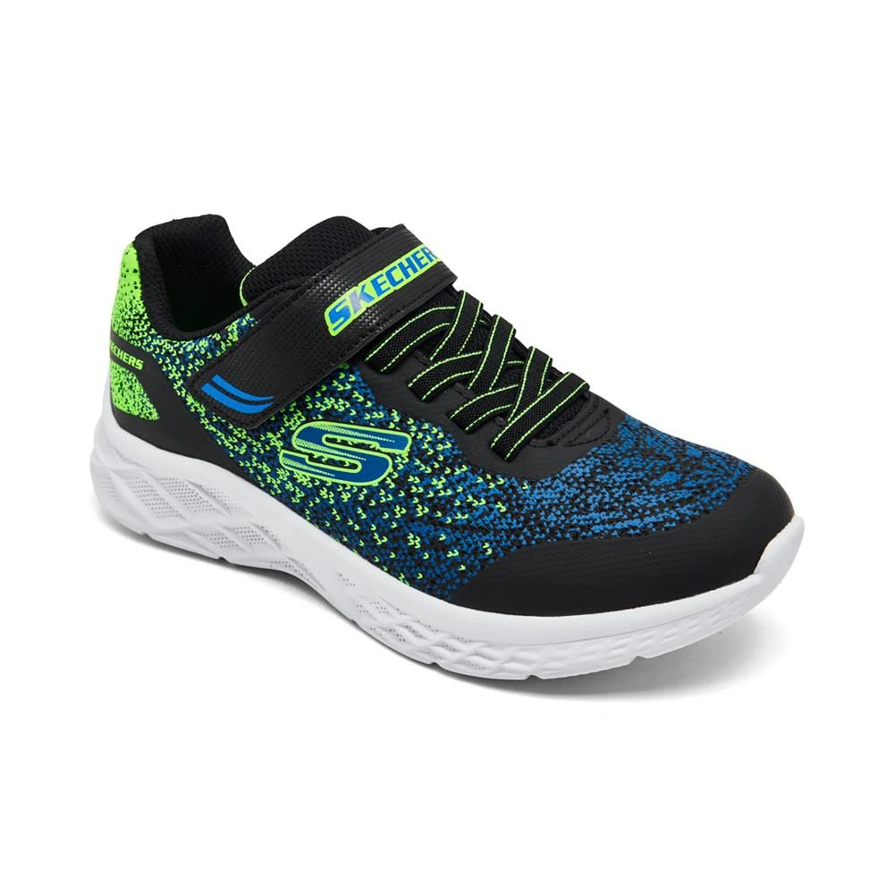 商品SKECHERS|Little Boys Microspec 2.0 Stay-Put Casual Sneakers from Finish Line,价格¥188,第1张图片