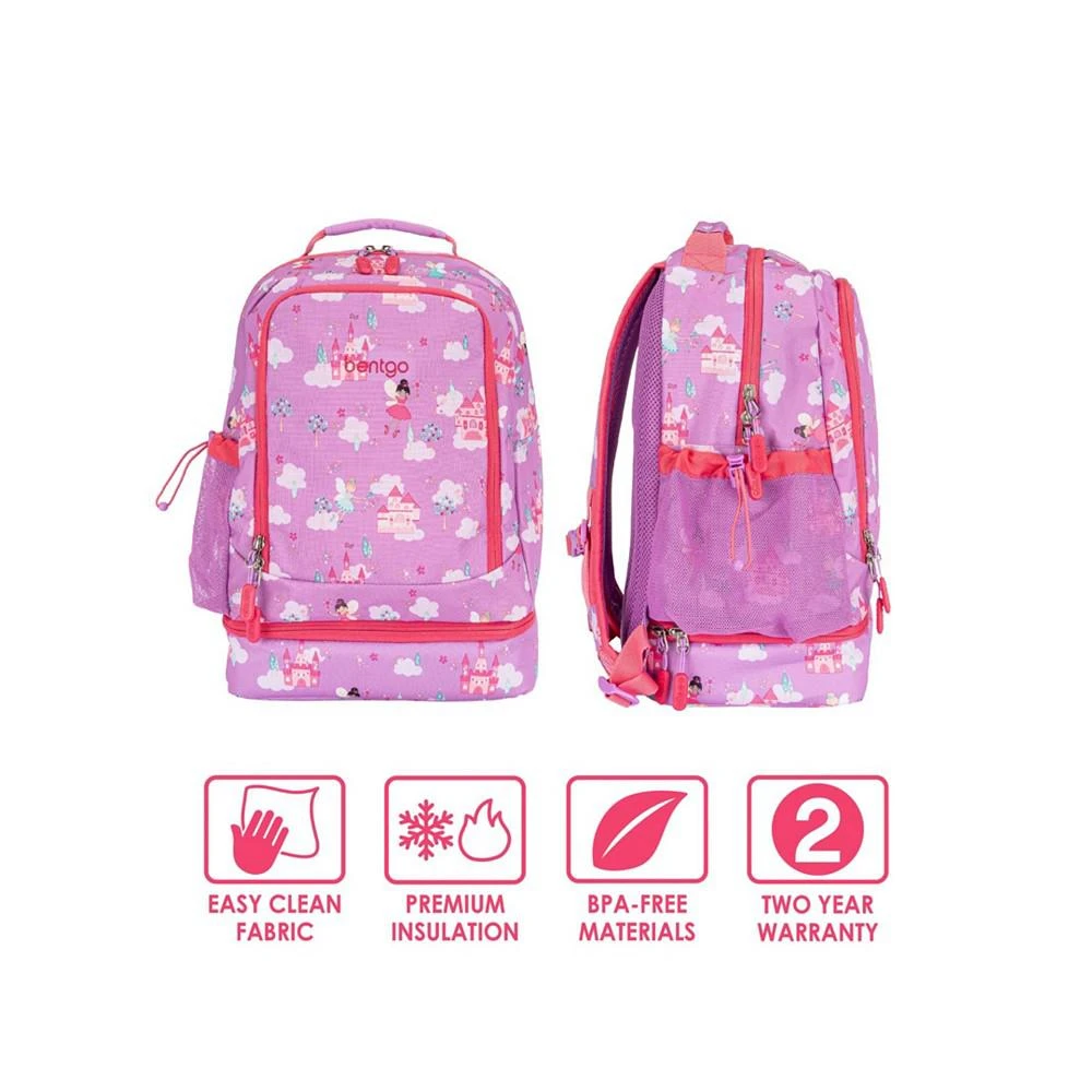 商品Bentgo|Kids Prints 2-In-1 Backpack and Insulated Lunch Bag - Fairies,价格¥443,第3张图片详细描述