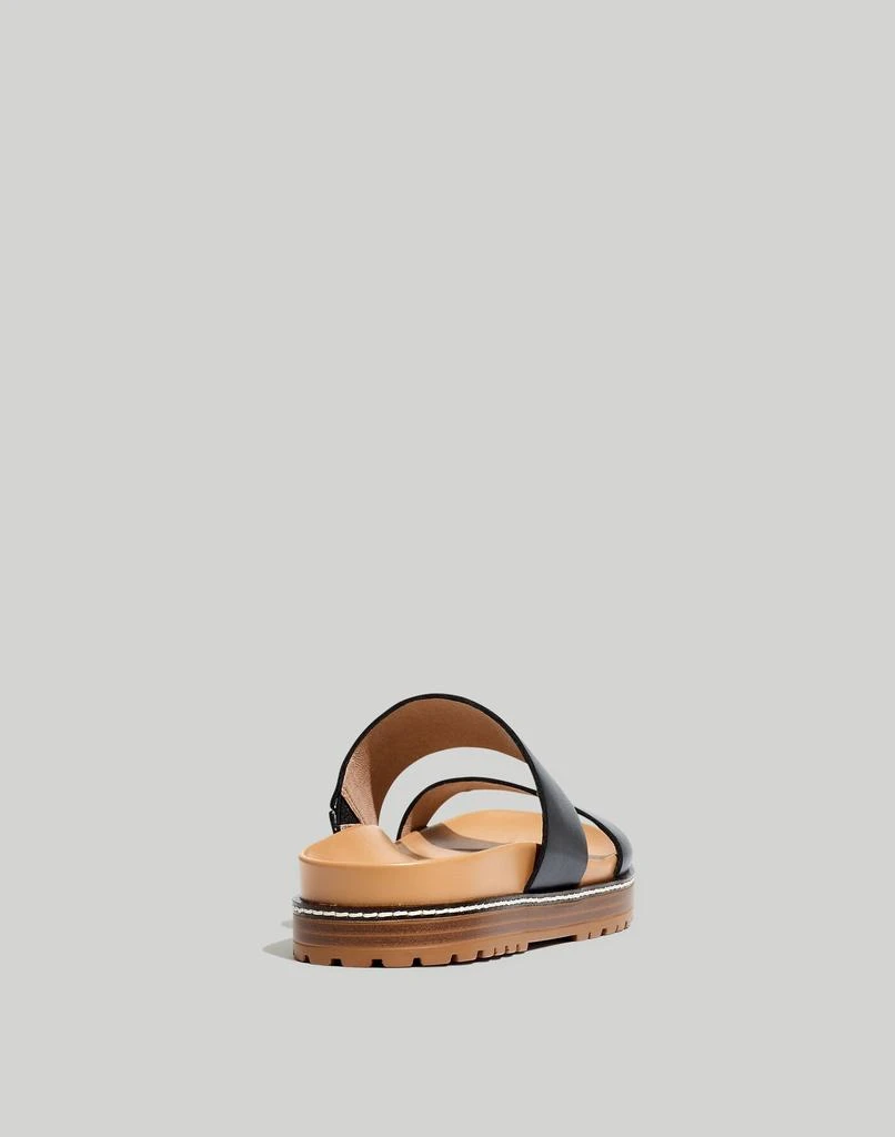 商品Madewell|The Charley Double-Strap Slide Sandal,价格¥637,第3张图片详细描述