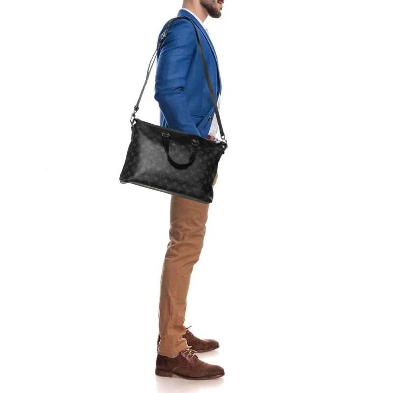 商品[二手商品] Louis Vuitton|Louis Vuitton Monogram Eclipse Canvas Explorer Briefcase,价格¥9646,第2张图片详细描述
