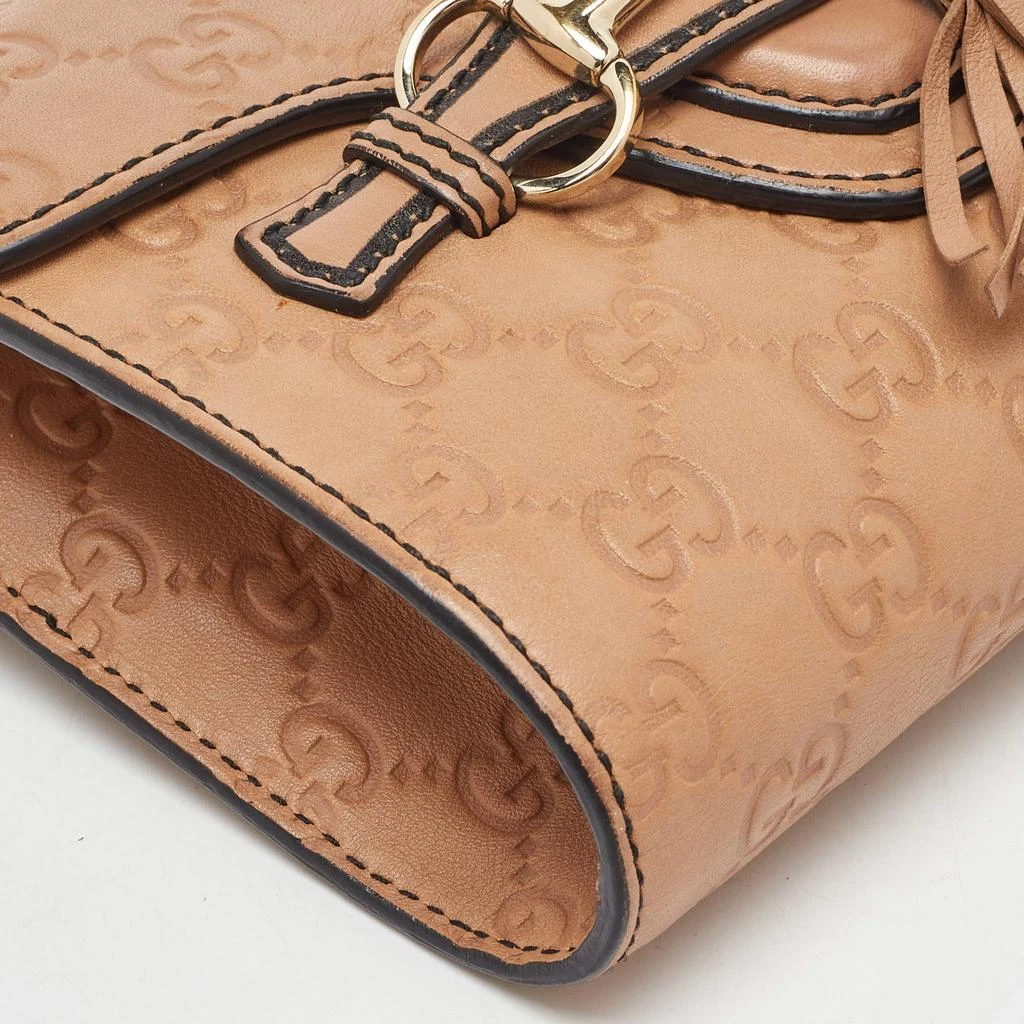 Gucci Light Brown Guccissima Leather Mini Emily Chain Shoulder Bag 商品