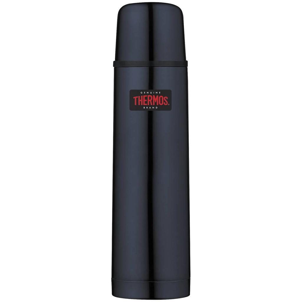 Thermos Light and Compact Stainless Steel Flask - Midnight Blue 500ml商品第1张图片规格展示